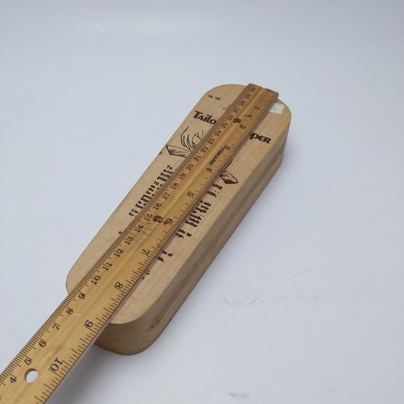 Vintage June Tailor Clapper Couture Solid Wood Handmade Made in USA - Picture 5 of 6